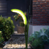 Solar LED Foxtail Reed Landscape Ground Plug Light for Outdoor Garden Decoration
