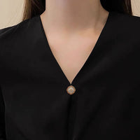 Silk Brooch Pin Anti-Exposure Buckle for Cheongsam Dress