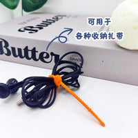 Reusable Silicone Cable Ties for Cord Management