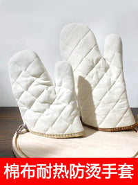 Oven Mitts Heat Resistant Silicone Kitchen Gloves for Baking Grilling Cooking