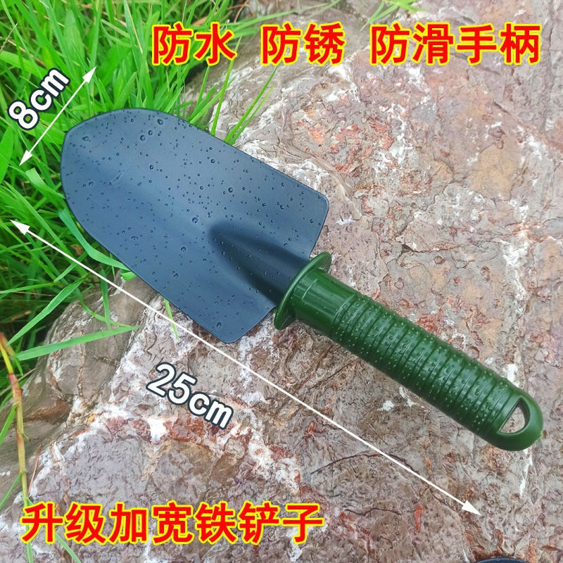 Garden Hand Trowel with Non-Slip Handle, Heavy Duty Metal Shovel for Planting, Digging, Weeding, and Outdoor Activities