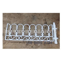 Cast Iron Garden Lawn Fence Panel for Residential and Commercial Use