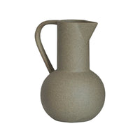 Wabi-Sabi Minimalist Terracotta Vase for Home Decor and Flower Arrangements