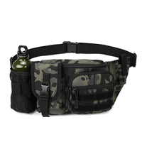 Outdoor Cycling Fishing Lure Bag Multifunctional Waist Pack with Water Bottle Holder