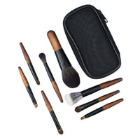 Mini Travel Makeup Brush Set with Pouch