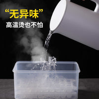 Commercial Multi-Layer Ice Cube Tray Set with Lid and Scoop for Fast Freezing Clear Ice