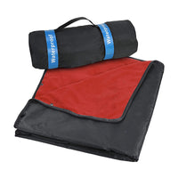 Wearable Waterproof Outdoor Camping Blanket with Hood - Portable Windproof Picnic Mat & Shawl