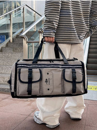 Large Capacity Travel Duffel Bag with Wet Dry Separation for Gym, Weekend Trips and Business Travel