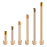 Brass Male/Female Thread Extension Rod for Mold Water Nozzle Pneumatic Temperature Machine