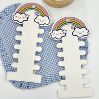 DIY Hair Accessory Cardboard for Adults and Children, White Cardboard Korean Style Hair Clip Cards, Jewelry Packaging Cards