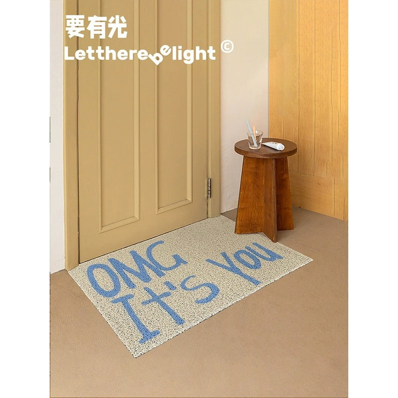 American Style Loop Pile Entrance Mat Dustproof Easy Clean Cat Litter Mat