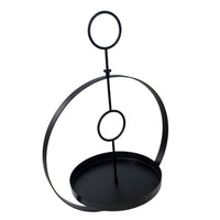Creative Iron Art Hanging Bird Feeder & Waterer for Garden Decoration