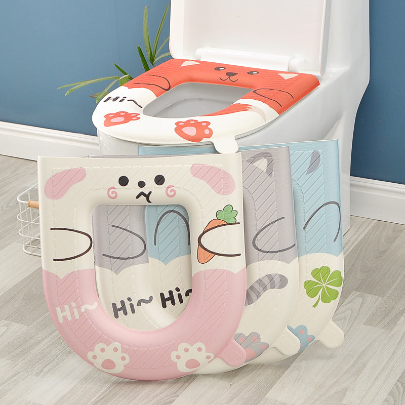EVA Toilet Seat Cushion Universal Thickened Washable for All Seasons