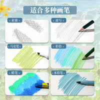 Sketchbook with Tear-Off Pages, Thickened Drawing Pad for Artists, Coil Bound, High Aesthetic Design