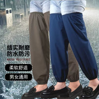 Waterproof Leg Gaiters for Cycling and Outdoor Activities, Durable Coated Fabric Leg Covers