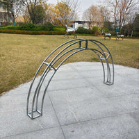 Wedding Arch Backdrop Stand Half-Round Iron Art Stage Outdoor Arch Frame Decoration