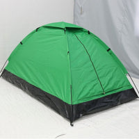 Single-Layer Fiberglass Pole Outdoor Camping Tent for Hiking Fishing