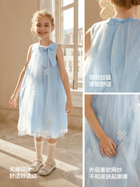 Balabala Girls' Summer Princess Dress Breathable Tulle Skirt
