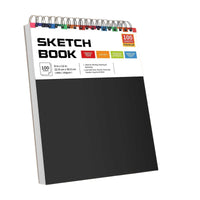 A4 Sketchbook for Art Students, Spiral-Bound Drawing Pad for Sketching, Tracing, and Doodling