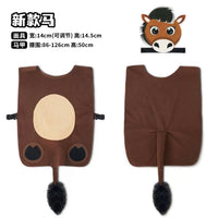 Kids' Zodiac Animal Performance Costume for Stage Shows and Sports Events