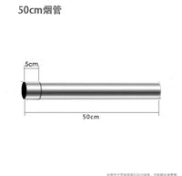 304 Stainless Steel Chimney Flue Pipe for Wood Stoves and Fireplaces