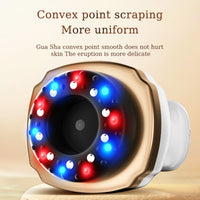 Electric Cupping Therapy Massager Scraping Device Meridian Brush for Body Relaxation and Muscle Pain Relief