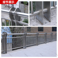 Stainless Steel Bridge Guardrail for Outdoor Landscape and River Protection
