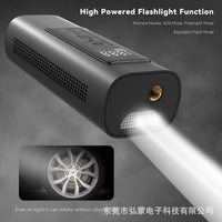 Portable Car Tire Inflator Pump - Corded/Cordless Options for Outdoor Use