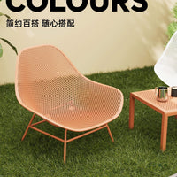 Outdoor Patio Table and Chair Set, Waterproof Sun-Proof Leisure Backrest Chairs for Garden Balcony Rest Area