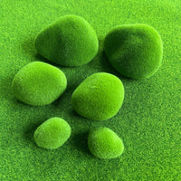 Artificial Moss Stones for Plant Walls and Landscaping