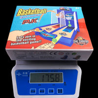 Mini Desktop Finger Catapult Basketball Game for Kids, Electronic Scoring