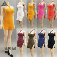1/6 Scale Cheongsam Dress for 12-inch Female Action Figures, Non-Staining