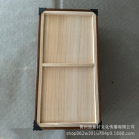 Solid Wood Mortise and Tenon Picture Frame for Calligraphy and Painting, Wall-Mounted, Walnut Finish, New Chinese Style