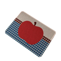 Okay Fruit Store Korean Style Absorbent Bathroom Mat, Toilet Door Mat, Non-Slip Floor Mat