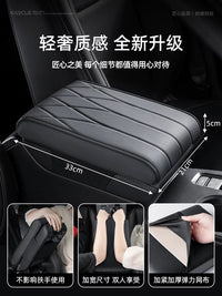 Car Armrest Cushion Memory Foam Heightening Pad Universal Center Console Protector