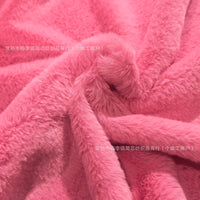 10mm Rabbit Hair Plush Fabric for Toys and Headbands, Non-shedding