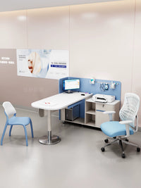 Medical Ergonomic Office Chair for Clinics and Hospitals, Disinfectant-Resistant