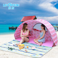 Pop-Up Beach Tent UV Protection Sun Shelter Portable Camping Canopy