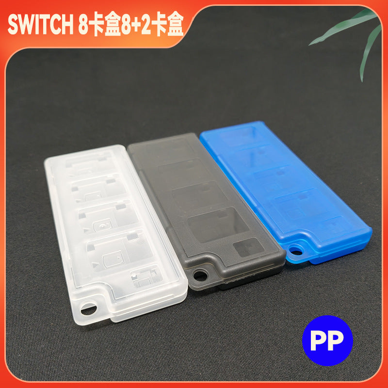 Switch Game Card Storage Case for 8 or 10 Cartridges