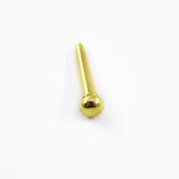 INTAI Brass Acoustic Guitar Bridge Pins, 6-Piece Set for Enhanced Sustain