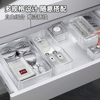 Acrylic Drawer Organizer Tray for Cosmetics and Small Items
