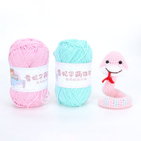 Xuefei'er 4-Ply Milk Cotton Yarn for DIY Knitting Projects
