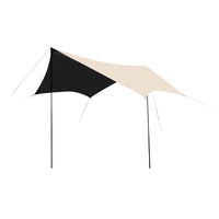 Outdoor Waterproof Sunshade Canopy Tent for Camping and Picnics, Thickened Blackout UV Protection