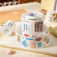 Stationery Themed Die-Cut Washi Tape for Scrapbooking and Decoration