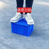 Ove Thickened Rectangular Plastic Storage Container for Logistics and Shelving