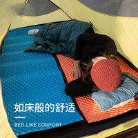 Outdoor Folding Egg Crate Foam Sleeping Pad for Camping and Napping, Thickened Single Person Mat