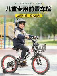 Kids' Bicycle Basket Front Handlebar Storage for Balance Bikes & Mountain Bikes