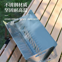 Stainless Steel Portable Folding BBQ Grill for Outdoor Camping Picnic