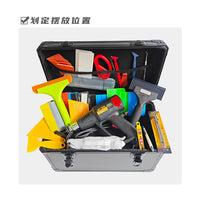 Car Tinting Tool Kit with Aluminum Alloy Portable Case