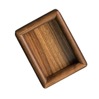 Magnetic Walnut Wood Photo Frame for Refrigerator, Housewarming Gift Home Decor